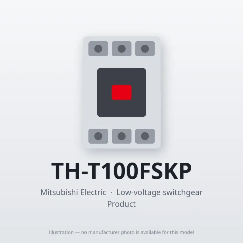 TH-T100FSKP Mitsubishi Low-voltage switchgear Thermal Overload Relay
