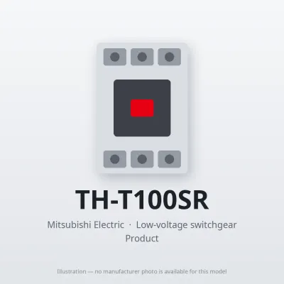 TH-T100SR Mitsubishi Low-voltage switchgear Thermal Overload Relay