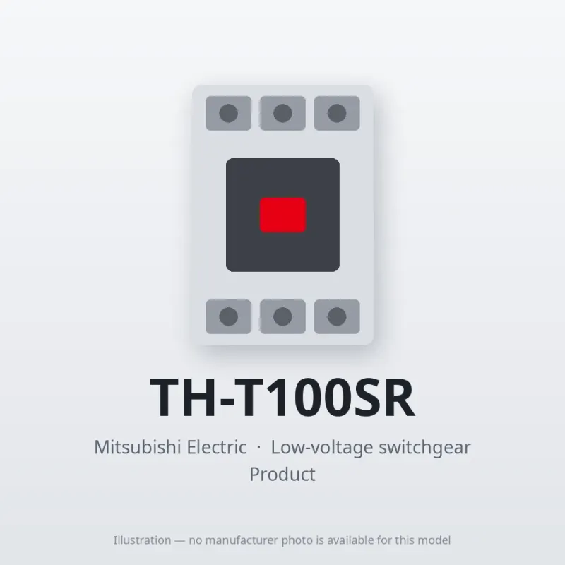 TH-T100SR Mitsubishi Low-voltage switchgear Thermal Overload Relay