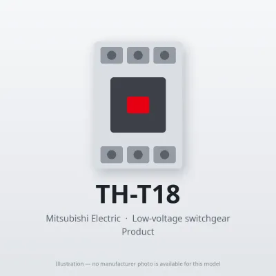 TH-T18 Mitsubishi Low-voltage switchgear Thermal Overload Relay