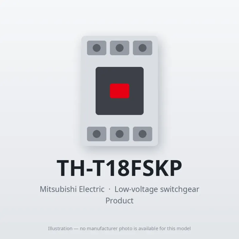 TH-T18FSKP Mitsubishi Low-voltage switchgear Thermal Overload Relay
