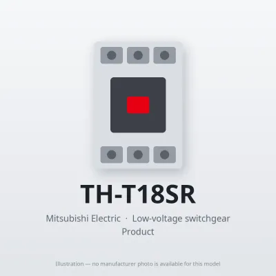 TH-T18SR Mitsubishi Low-voltage switchgear Thermal Overload Relay