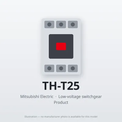 TH-T25 Mitsubishi Low-voltage switchgear Thermal Overload Relay