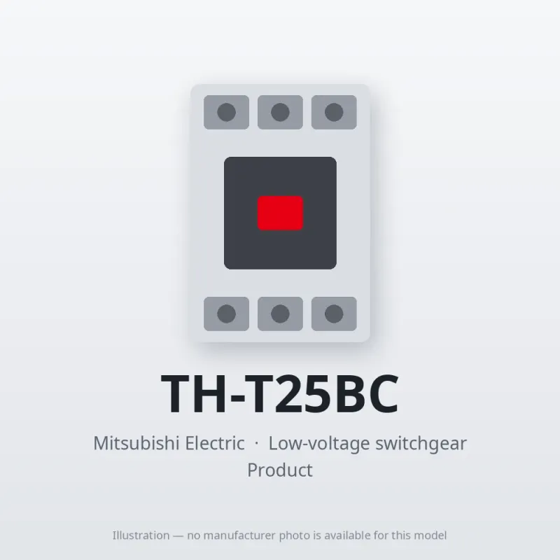 TH-T25BC Mitsubishi Low-voltage switchgear Thermal Overload Relay