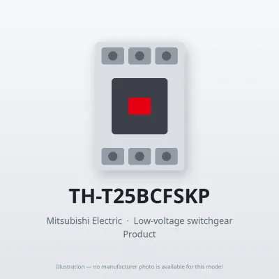TH-T25BCFSKP Mitsubishi Low-voltage switchgear Thermal Overload Relay