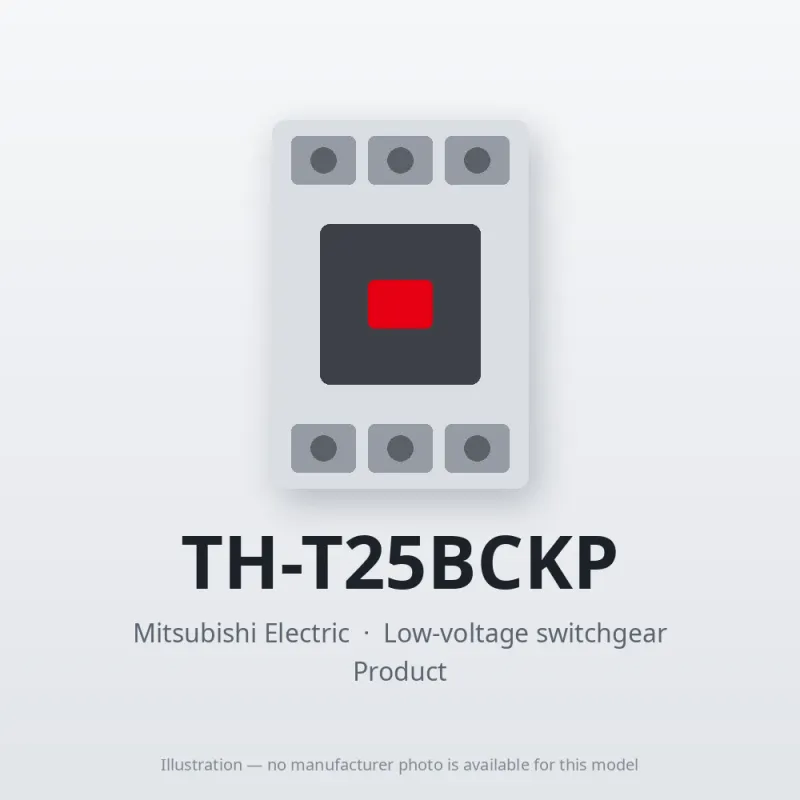 TH-T25BCKP Mitsubishi Low-voltage switchgear Thermal Overload Relay
