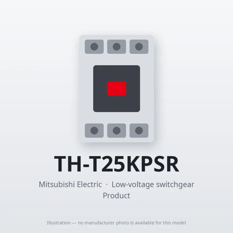 TH-T25KPSR Mitsubishi Low-voltage switchgear Thermal Overload Relay