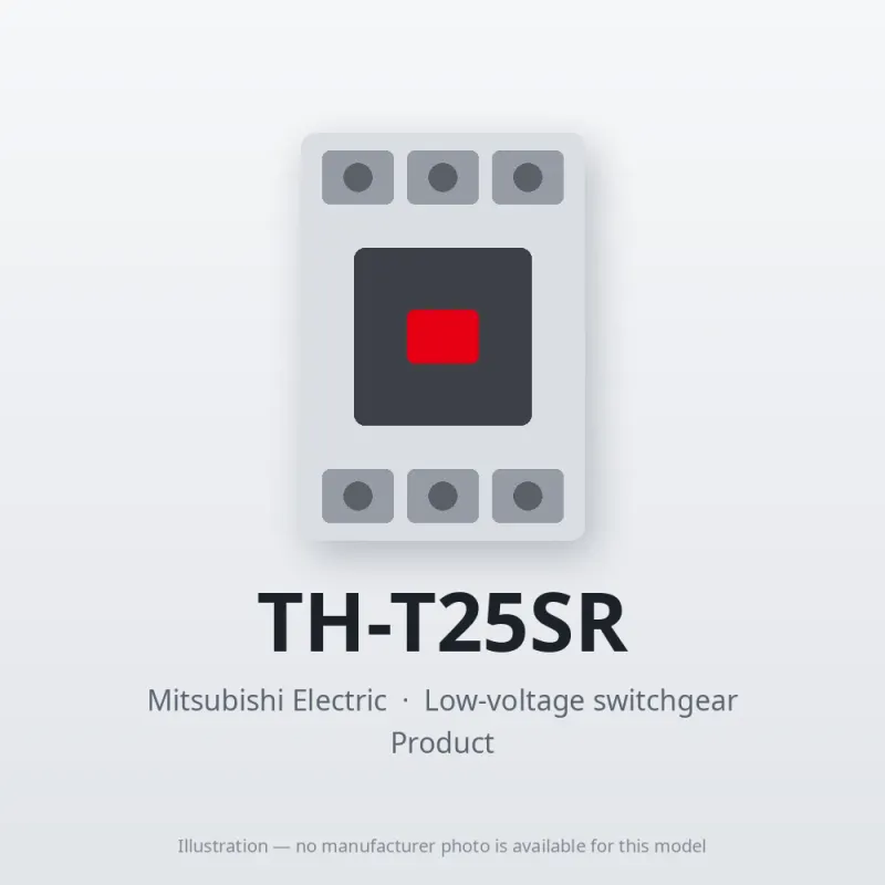 TH-T25SR Mitsubishi Low-voltage switchgear Thermal Overload Relay