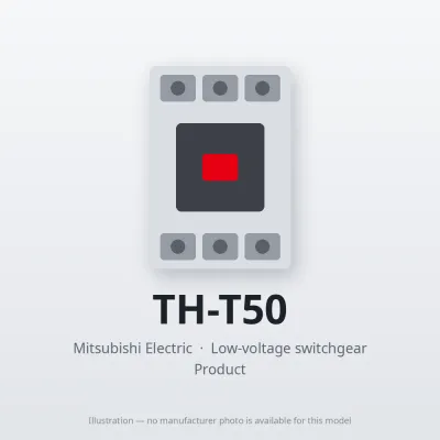 TH-T50 Mitsubishi Low-voltage switchgear Thermal Overload Relay