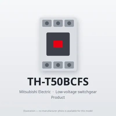 TH-T50BCFS Mitsubishi Low-voltage switchgear Thermal Overload Relay