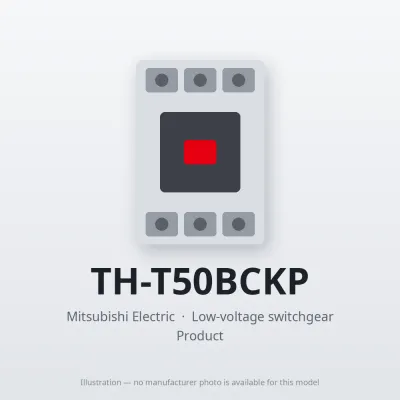 TH-T50BCKP Mitsubishi Low-voltage switchgear Thermal Overload Relay
