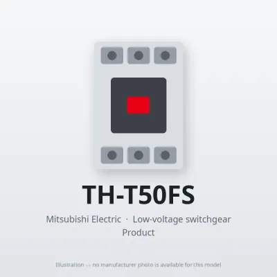 TH-T50FS Mitsubishi Low-voltage switchgear Thermal Overload Relay