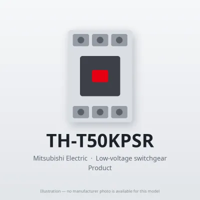 TH-T50KPSR Mitsubishi Low-voltage switchgear Thermal Overload Relay
