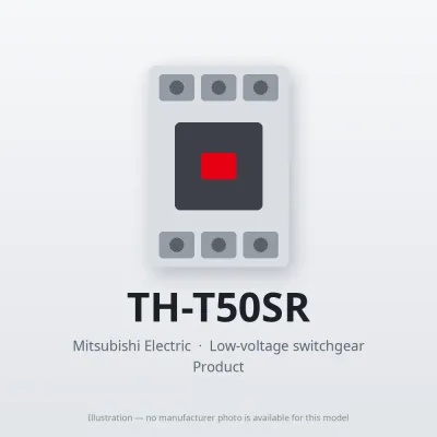 TH-T50SR Mitsubishi Low-voltage switchgear Thermal Overload Relay