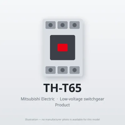 TH-T65 Mitsubishi Low-voltage switchgear Thermal Overload Relay