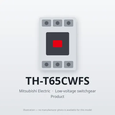 TH-T65CWFS Mitsubishi Low-voltage switchgear Thermal Overload Relay