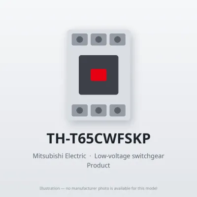 TH-T65CWFSKP Mitsubishi Low-voltage switchgear Thermal Overload Relay