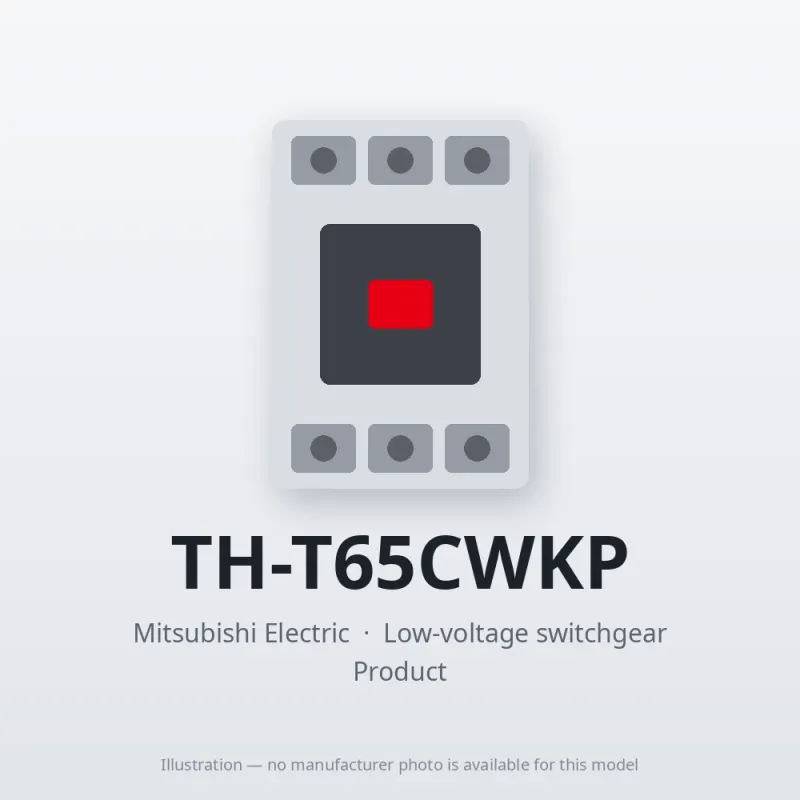 TH-T65CWKP Mitsubishi Low-voltage switchgear Thermal Overload Relay