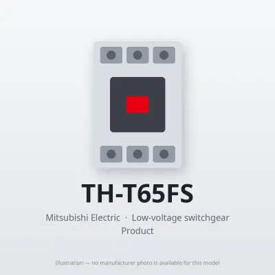 TH-T65FS Mitsubishi Low-voltage switchgear Thermal Overload Relay