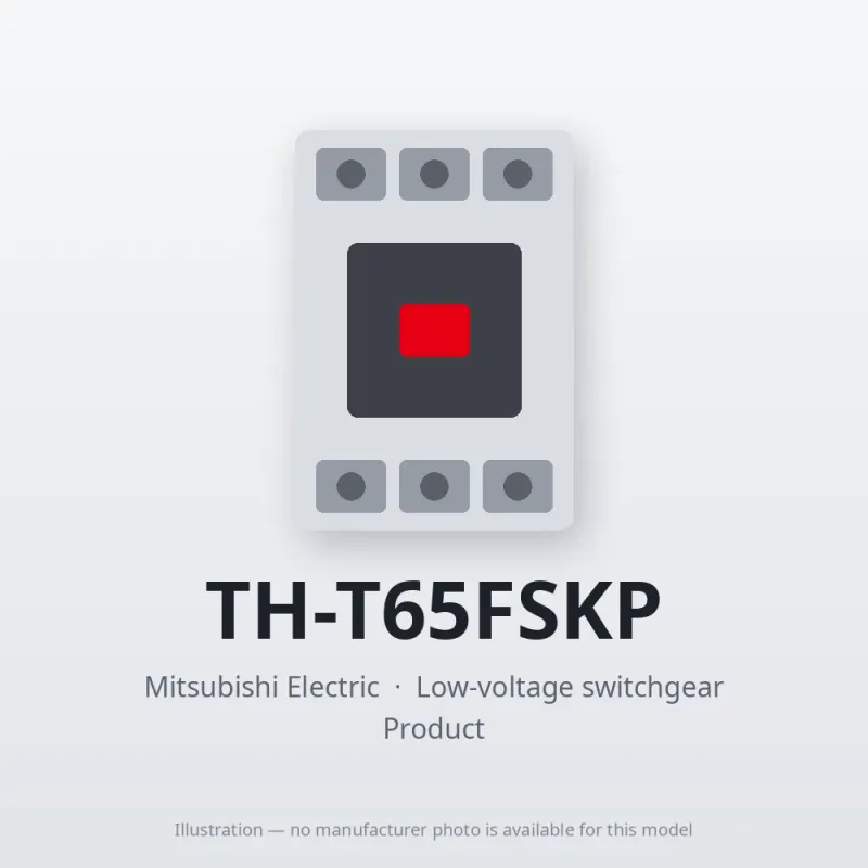 TH-T65FSKP Mitsubishi Low-voltage switchgear Thermal Overload Relay