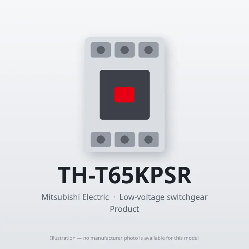 TH-T65KPSR Mitsubishi Low-voltage switchgear Thermal Overload Relay