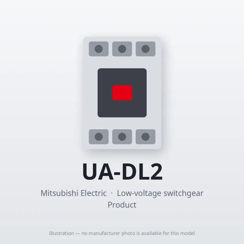 UA-DL2 Mitsubishi Low-voltage switchgear Related Equipment