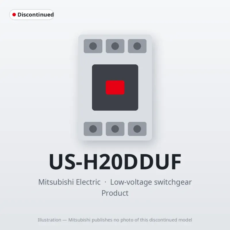 US-H20DDUF Mitsubishi Low-voltage switchgear Solid State Contactor