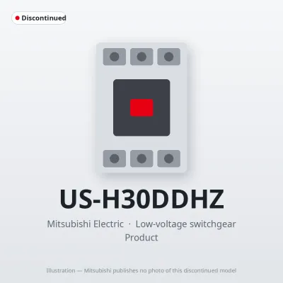 US-H30DDHZ Mitsubishi Low-voltage switchgear Solid State Contactor