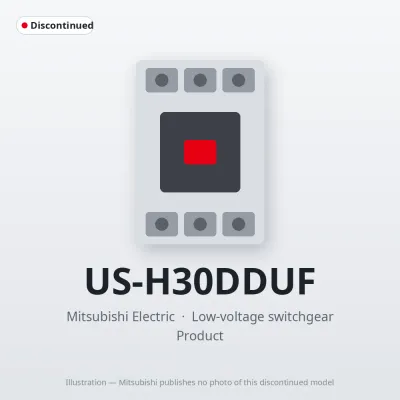 US-H30DDUF Mitsubishi Low-voltage switchgear Solid State Contactor