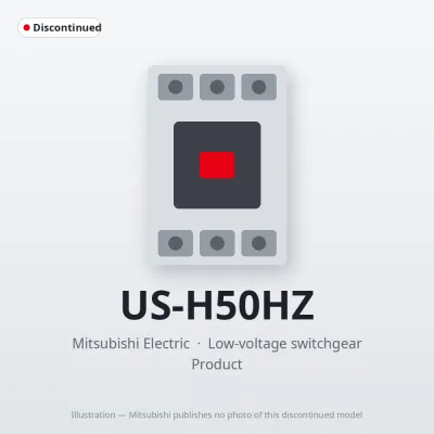 US-H50HZ Mitsubishi Low-voltage switchgear Solid State Contactor
