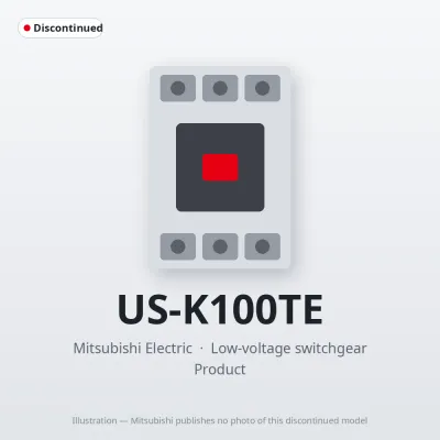 US-K100TE Mitsubishi Low-voltage switchgear Solid State Contactor