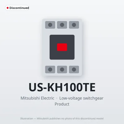 US-KH100TE Mitsubishi Low-voltage switchgear Solid State Contactor