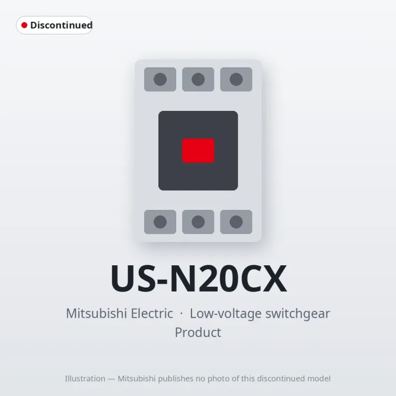 US-N20CX Mitsubishi Low-voltage switchgear Solid State Contactor