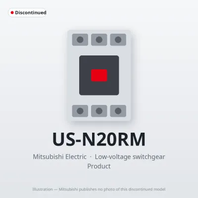 US-N20RM Mitsubishi Low-voltage switchgear Solid State Contactor