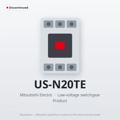US-N20TE Mitsubishi Low-voltage switchgear Solid State Contactor