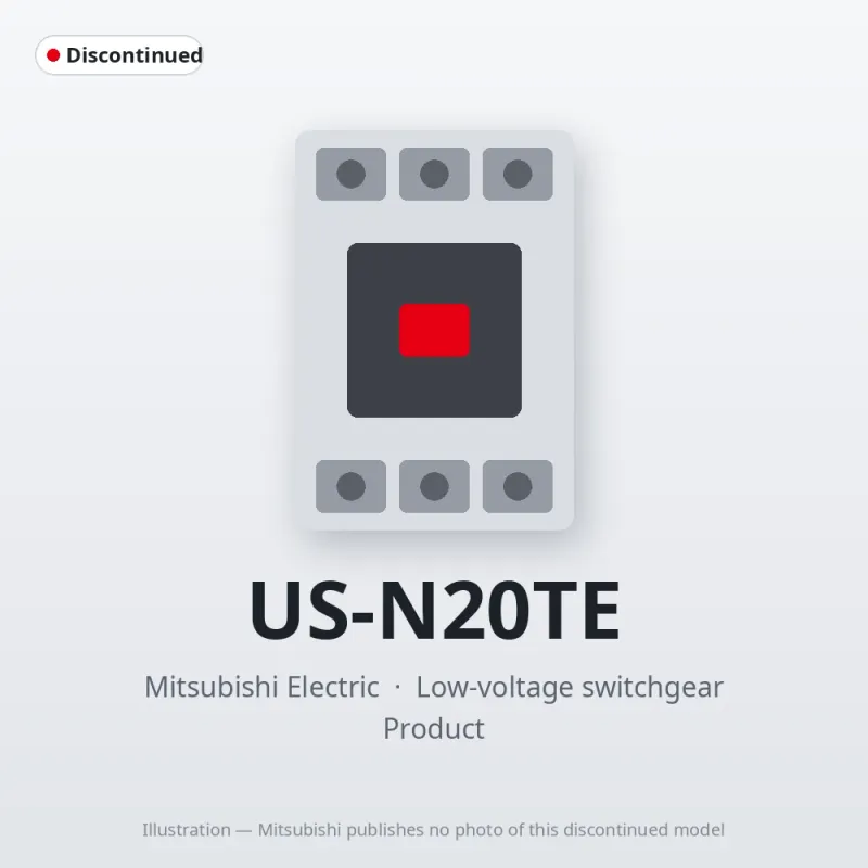 US-N20TE Mitsubishi Low-voltage switchgear Solid State Contactor