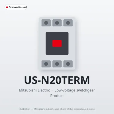 US-N20TERM Mitsubishi Low-voltage switchgear Solid State Contactor