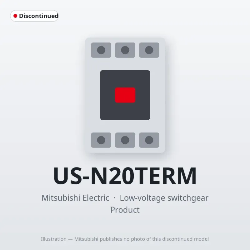 US-N20TERM Mitsubishi Low-voltage switchgear Solid State Contactor