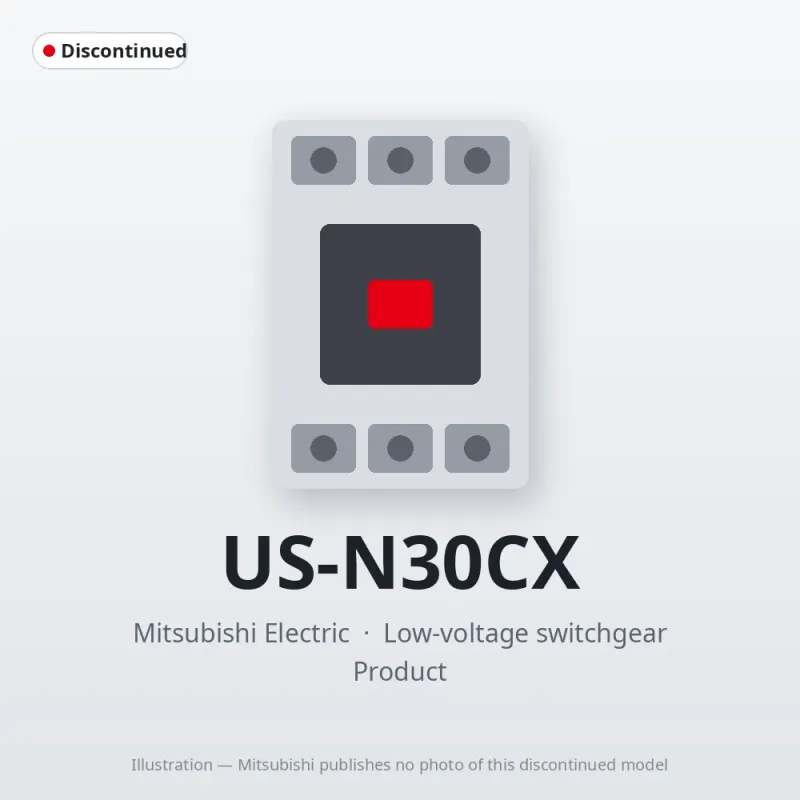 US-N30CX Mitsubishi Low-voltage switchgear Solid State Contactor