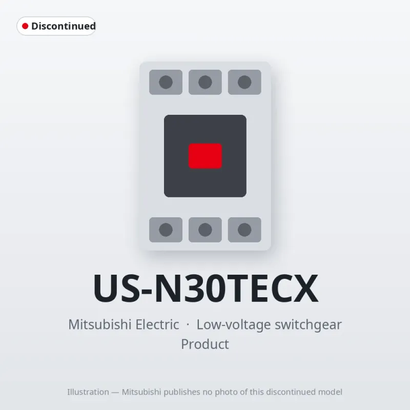 US-N30TECX Mitsubishi Low-voltage switchgear Solid State Contactor