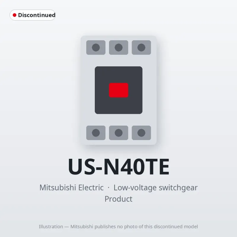 US-N40TE Mitsubishi Low-voltage switchgear Solid State Contactor