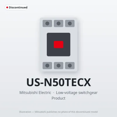 US-N50TECX Mitsubishi Low-voltage switchgear Solid State Contactor