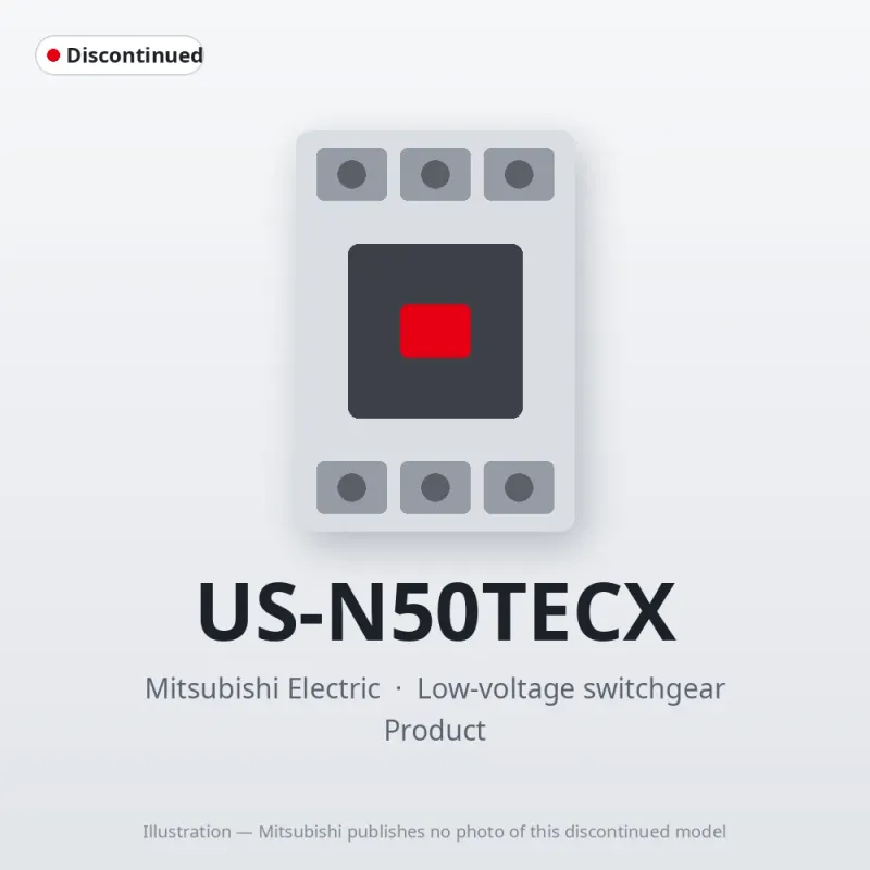 US-N50TECX Mitsubishi Low-voltage switchgear Solid State Contactor