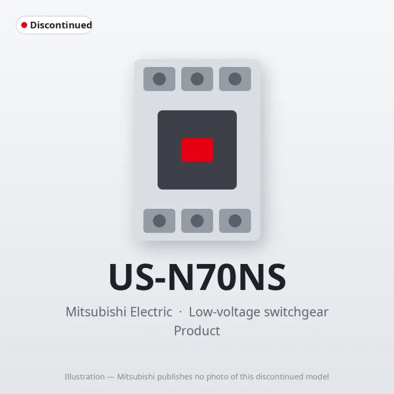 US-N70NS Mitsubishi Low-voltage switchgear Solid State Contactor