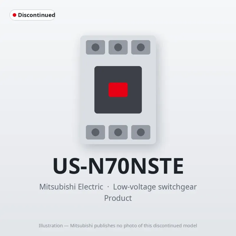 US-N70NSTE Mitsubishi Low-voltage switchgear Solid State Contactor