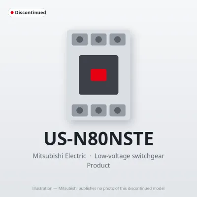 US-N80NSTE Mitsubishi Low-voltage switchgear Solid State Contactor