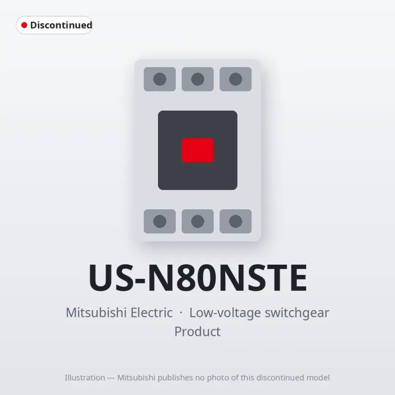 US-N80NSTE Mitsubishi Low-voltage switchgear Solid State Contactor