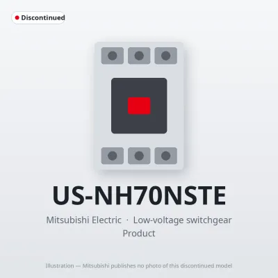 US-NH70NSTE Mitsubishi Low-voltage switchgear Solid State Contactor