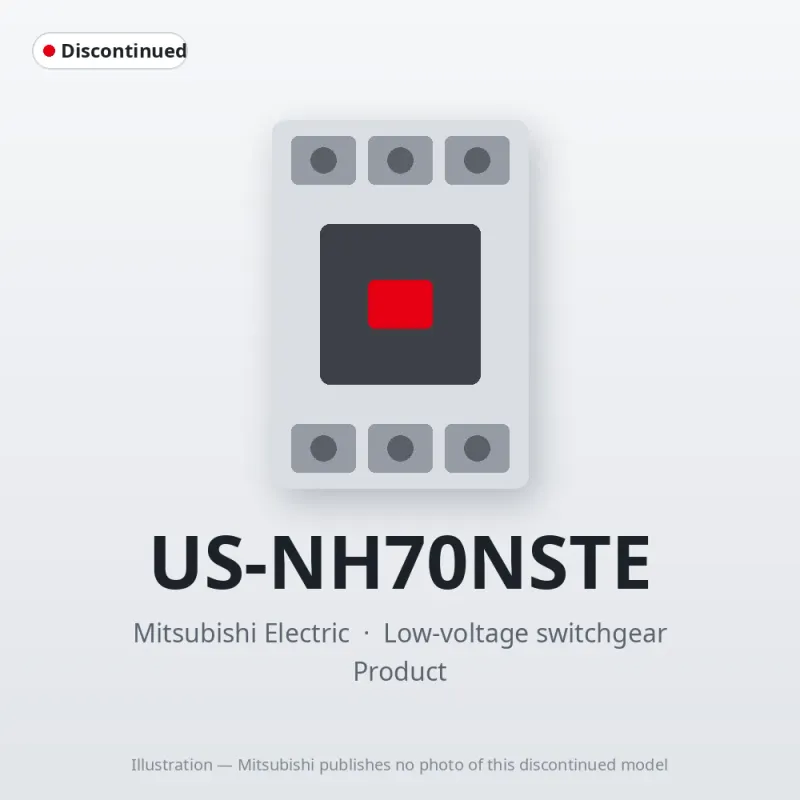 US-NH70NSTE Mitsubishi Low-voltage switchgear Solid State Contactor