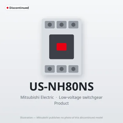 US-NH80NS Mitsubishi Low-voltage switchgear Solid State Contactor